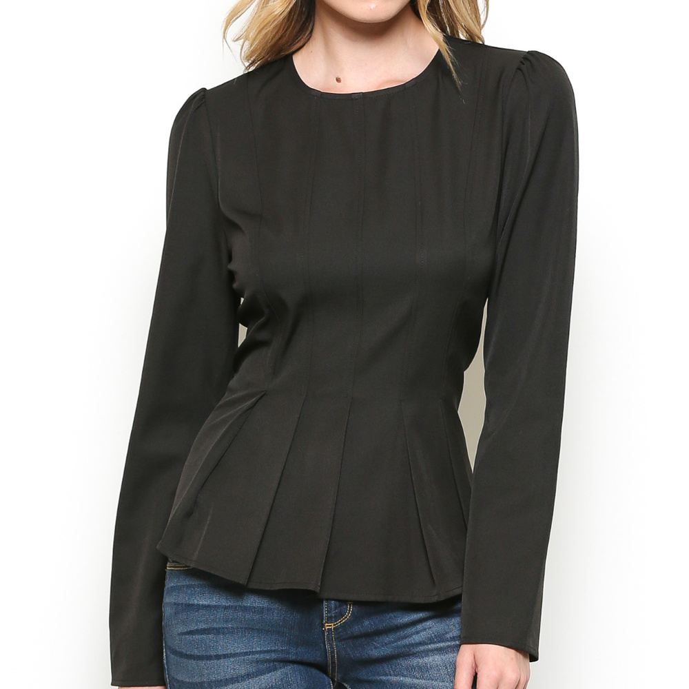 Long sleeve blouse